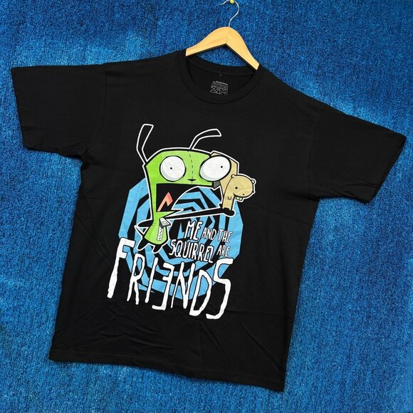 Invader Zim Cartoon T-Shirt Size Extra Large - Picture 3 of 4